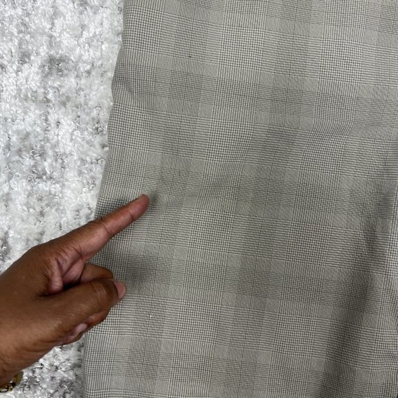 O'Neill Shorts 33 Chino Tan Beige Pockets Plaid Light Weight Casual Chequered - Picture 6 of 11